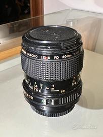 Canon FD 50mm MACRO 1 : 3.5