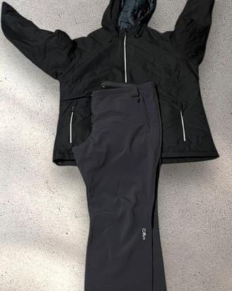 Completo Sci CMP Donna Giacca+Pantaloni Neve TG 54