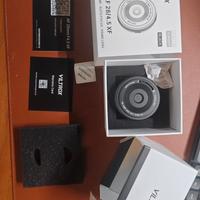 obbiettivo viltrox 28mm 4.5 attaco fujifilm X