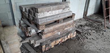 travi in legno e taglia betonelle 