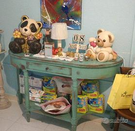 Mobile console turchese