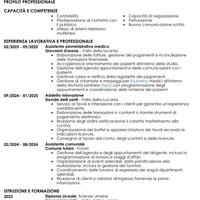 Segretaria studio medico
