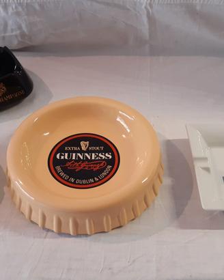 Posacenere grande Birra Guinness Champagne