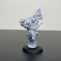 Miniatura 3D Nano Berserker con Ascia - D&D - GDR