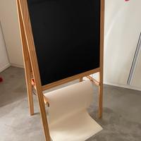Lavagna bifacciale ikea con rullo carta