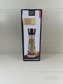Caraffa in vetro Moritz & Moritz 1L con coperchio