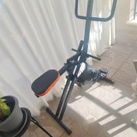 total crunch con cyclette 