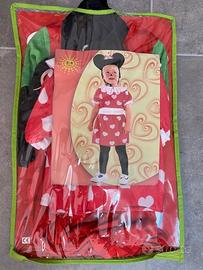 VESTITO CARNEVALE TOPOLINA 3-4 ANNI