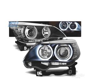 FARI BMW E60 E61 03-07 OCCHI ANGEL CCFL NERI