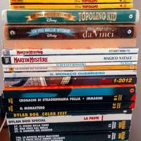 LOTTO DYLAN DOG/DIABOLIK/TEX/TOPOLINO/LUPO ALBERTO