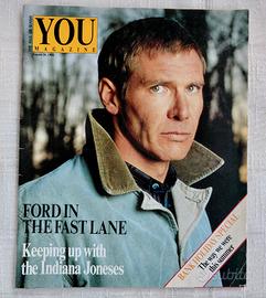Rivista YOU MAGAZINE 1988 Harrison Ford + Inserti