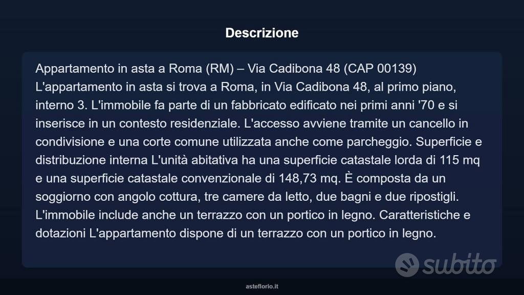 Appartamento – Roma, Casal Boccone, Municipio Roma III - Vista 5