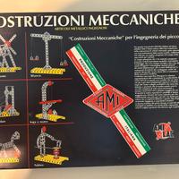 Gioco vintage Costruzioni meccaniche con scatola