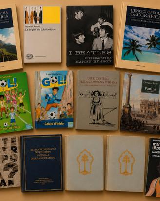 Lotto libri vari, antichi  e rari