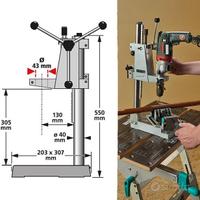 Supporto trapano wolfcraft 5027000