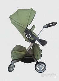 Passeggino Stokke Xplory – Verde – Con 2 Borse