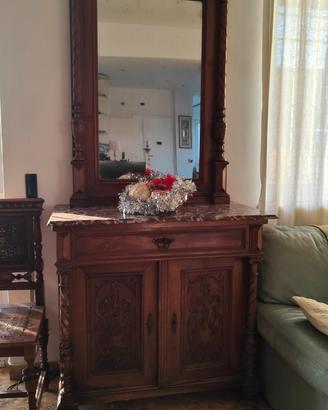 mobili antichi  tavoli credenza comò sedie