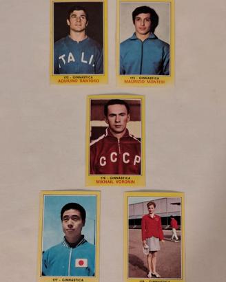 Figurine Panini 1970/71 Campioni sport ginnastica 