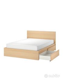 Letto ikea malm una piazza e mezza IN GARANZIA