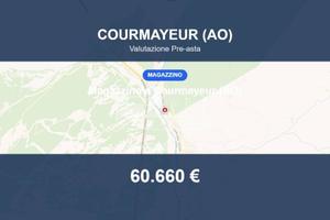 Immobile in asta di 92 m² a Courmayeur