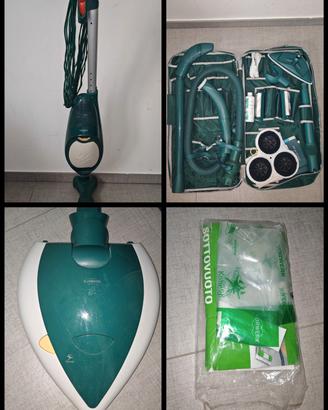 Vorwerk Folletto VK140 +  Pulilux + accessor