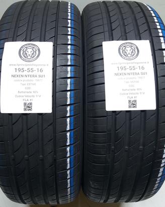 2 GOMME 195 55 16 NEXEN A75977