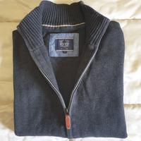 Maglione Paul Kehl con cerniera zip e tasche