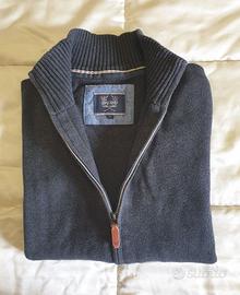 Maglione Paul Kehl con cerniera zip e tasche
