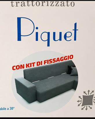 copridivano 3 posti con penisola a sinistra 
