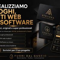 Realizziamo LOGHI - SITI WEB - SOFTWARE