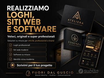 Realizziamo LOGHI - SITI WEB - SOFTWARE