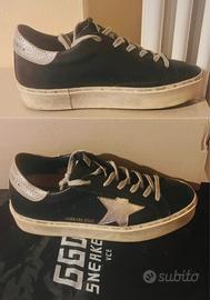Golden Goose Hi Star nero grigio 36