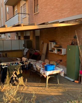 Struttura legno per giardino