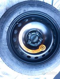 Ruotino di scorta 125 90 Fiat 500L 1,3 Mjet 5x98