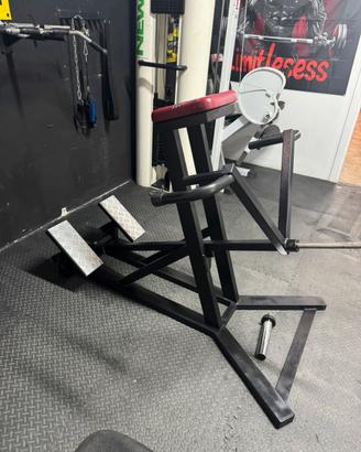 T bar chest supported