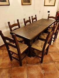 fratina in legno massello