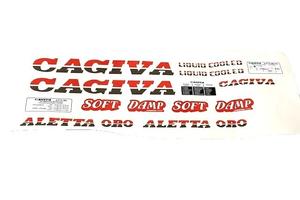 CAGIVA ALETTA ORO 125 KIT ADESIVI STICKERS AUFKLEB