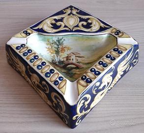 Posacenere decorativo in ceramica