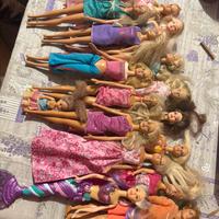 Casa delle barbie e barbie