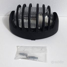 Plafoniera Ovale con Griglia a Tartaruga, Luce E27