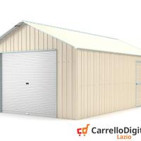 Baracca cantiere 438x724 saracinesca 585kg beige