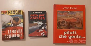 Libri su piloto Fangio, Bandini ,  Enzo Ferrari