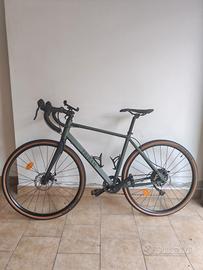 Gravel Bicicletta Triban 120 taglia M