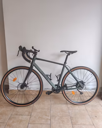 Gravel Bicicletta Triban 120 taglia M