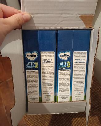 Latte Mellin 3 confezione 6 cartoni 1l