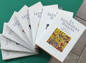 Opera "LA LETTERATURA ITALIANA"