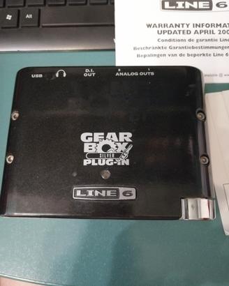 Scheda Line6 gear box tone port 