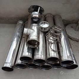 canna fumaria d'acciaio 