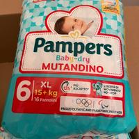 Taglia 6 mutandino pampers