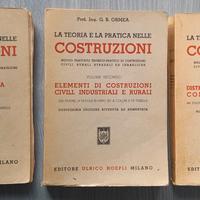 Ormea Hoepli 3 Volumi Teoria e Pratica Costruzioni